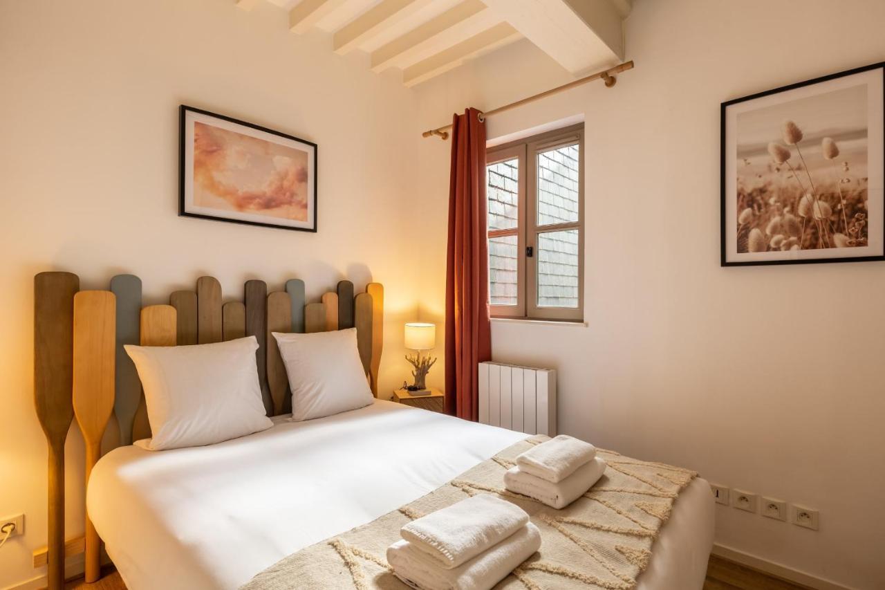 Appartement La Vague - Breath Of Freshness In Center Of Honfleur - Free Parking 550M Extérieur photo