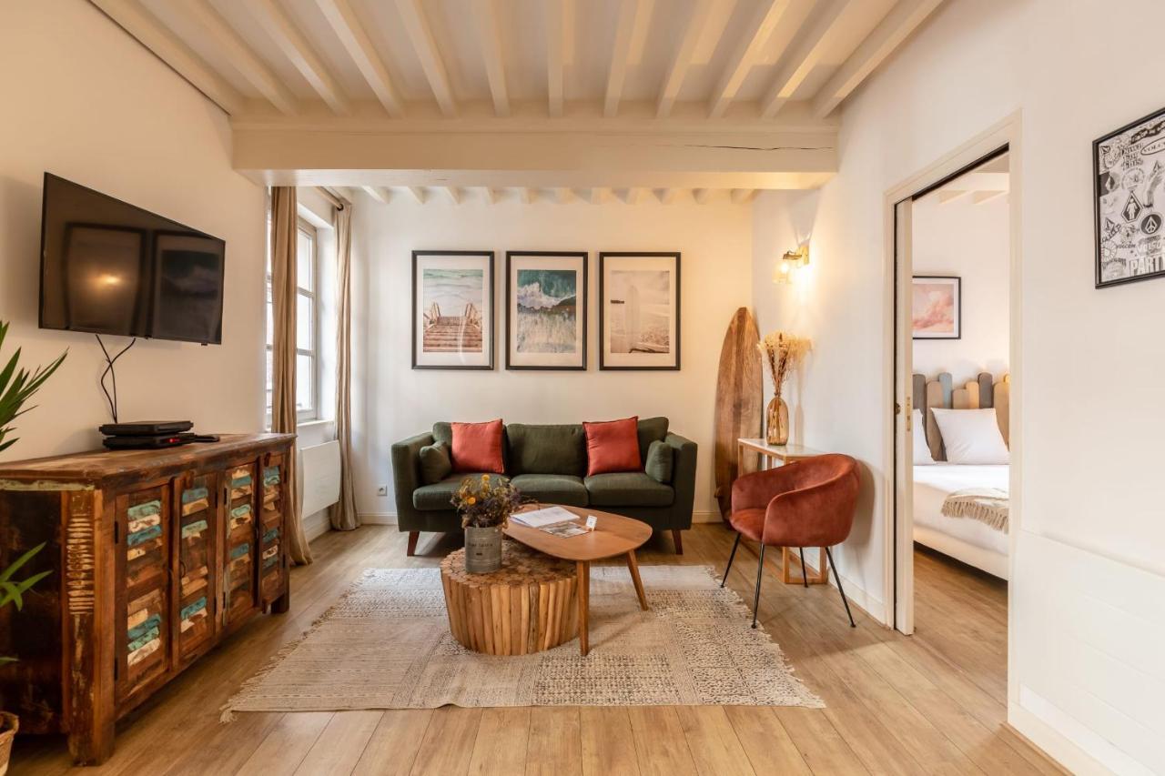 Appartement La Vague - Breath Of Freshness In Center Of Honfleur - Free Parking 550M Extérieur photo